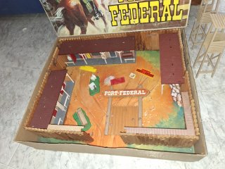 Fort Federal Comansi anni '70 in scatola originale