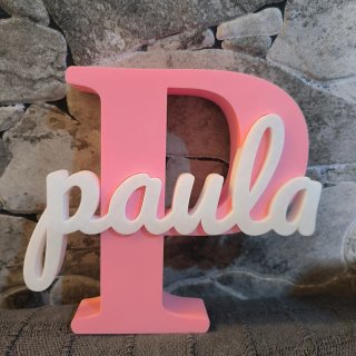 Letras personalizadas
