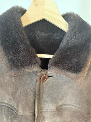 Pertegaz Chaquetón Piel Marrón Hombre Talla 50
