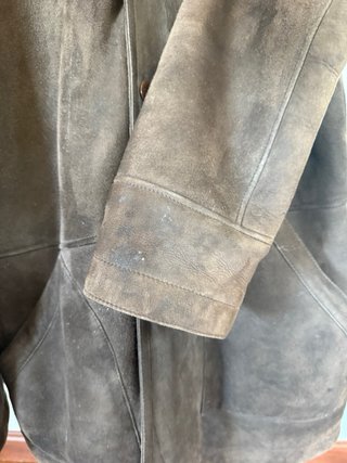 Pertegaz Chaquetón Piel Marrón Hombre Talla 50