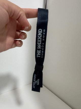 Pulsera The Weeknd Europe 2026