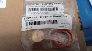 Husqvarna 8000A7724 Tappo Sonda Lambda + Junta