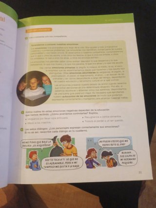 Valores sociales y cívicos, 6 Primària