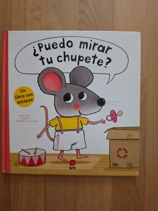 Libro infantil ¿Puedo mirar tu chupete?