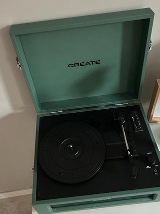 Tocadiscos Create Verde