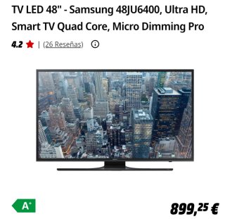 TV Samsung 48 LED Ultra HD Smart TV