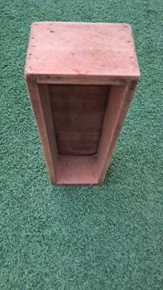 Cajón Madera Máquina Coser Antigua