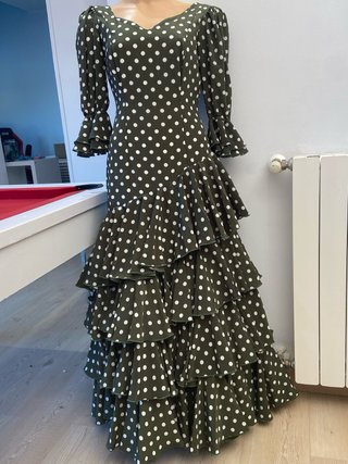 50 Traje Sevillanas Lunares Talla 40