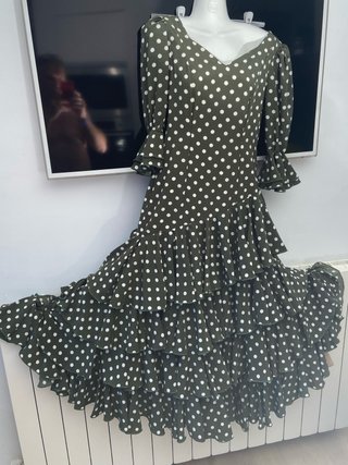 50 Traje Sevillanas Lunares Talla 40