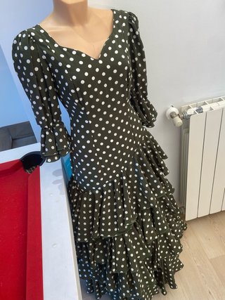 50 Traje Sevillanas Lunares Talla 40