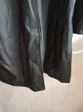 Gabardina Unisex Negra Talla Única
