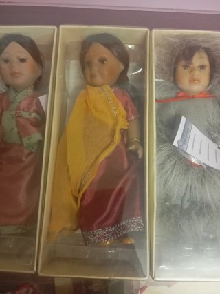 Set di 5 Bambole da Collezione
