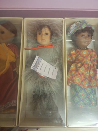 Set di 5 Bambole da Collezione