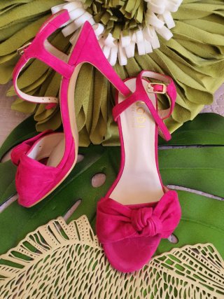 Sandalias LODI T37 Ante Fucsia