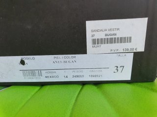 Sandalias LODI T37 Ante Fucsia