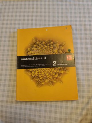 Matemáticas II 2 Bachillerato