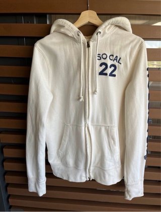 Sudadera Hollister So Cal 22 Beige Talla M