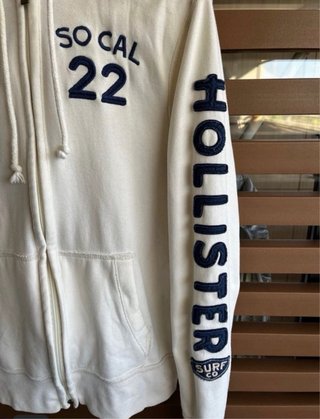 Sudadera Hollister So Cal 22 Beige Talla M