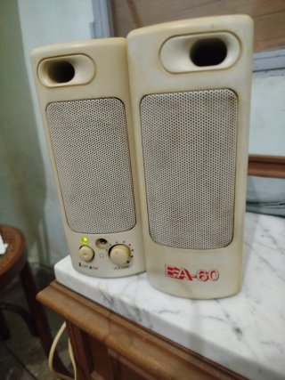 ✅Altavoces PC Vintage EA-60 Multimedia 2.0 Estéreo