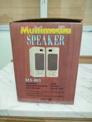 ✅Altavoces PC Vintage EA-60 Multimedia 2.0 Estéreo