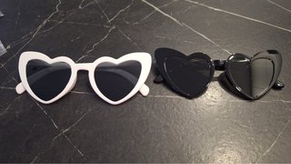 Gafas Corazón Retro