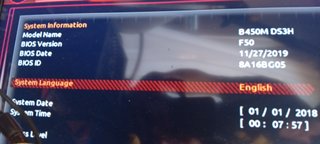 Placa Base Gigabyte B450M DS3H