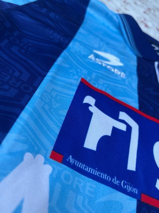 Camiseta Sporting de Gijón 2002/03 — Azul