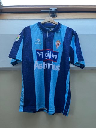 Camiseta Sporting de Gijón 2002/03 — Azul