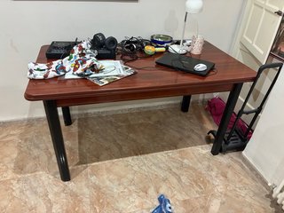 Mesa grande de madera