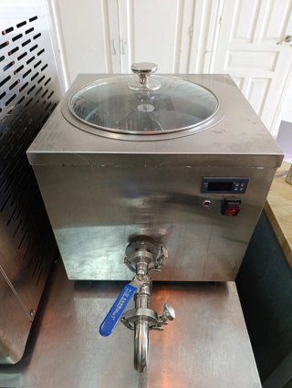 Mantecadora de helados profesional + pasteurizador