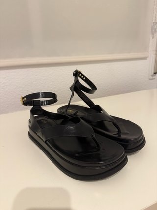 Sandalias Zara Plataforma Talla 40