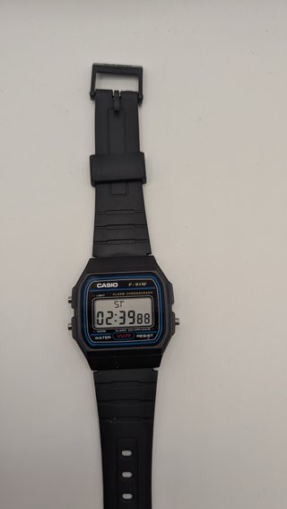 Reloj Casio F-91W vintage