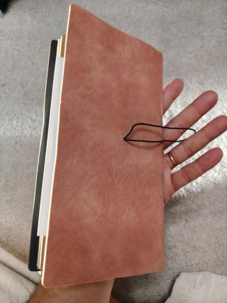 Agenda/Caderno Traveler's Company Rosa