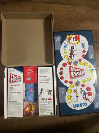 Juego de mesa Hijos vs Padres Bizak
