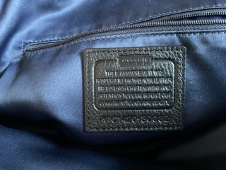 Bolso Coach Piel Negro
