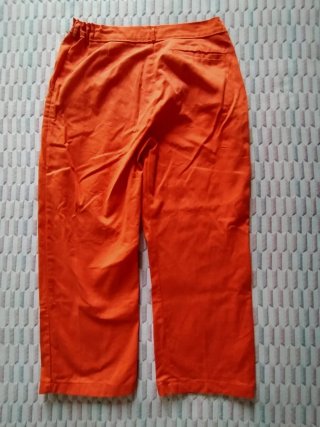 Pantalón naranja hombre