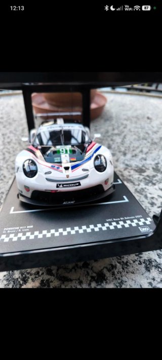 Modellino Porsche 911 RSR WEC Bahrain 2022