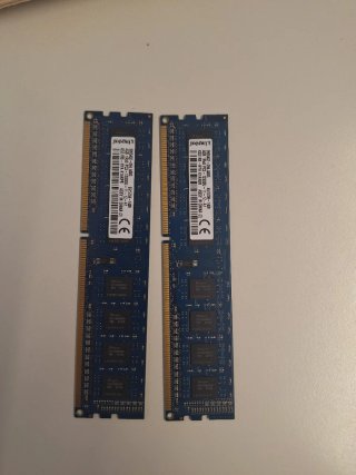 Memoria 2x Kingston DDR3 4GB PC3-12800U