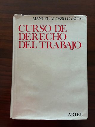 Curso de Derecho del Trabajo