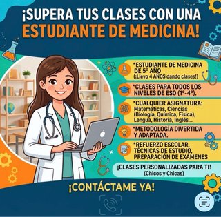 Clases particulares. Apoyo escolar.