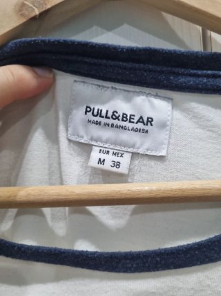 Camiseta Pull&Bear manga larga M