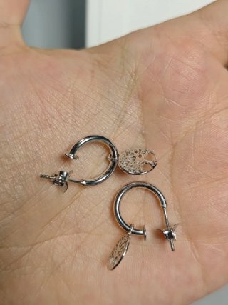 Pendientes Lotus SIN USAR