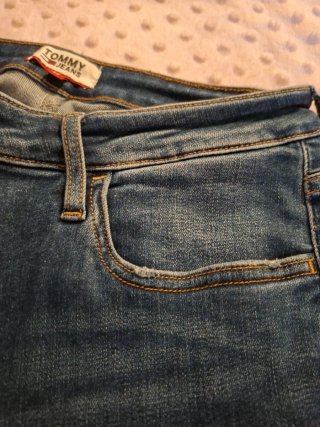 Pantalón vaquero skinny Tommy Jeans azul
