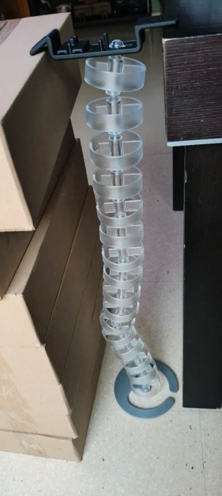 Organizador Cables Oficina Transparente,por 5€