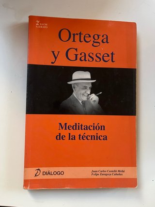 Libro ORTEGA Y GASSET (Meditación de la técnica)