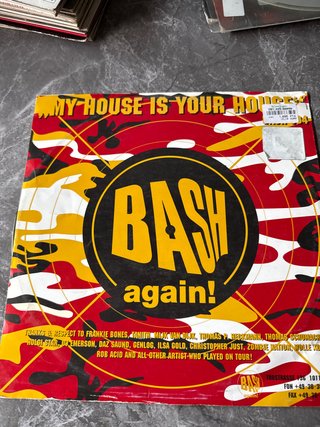 Vinilo BASH Again! My House Is Your House
