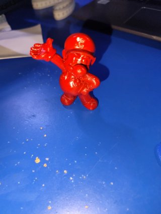 Figura Mario Bros 3D Roja