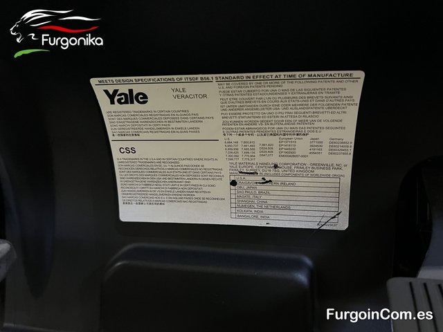 Carretilla elevadora YALE GDP30VX 3 Tonedas Diésel