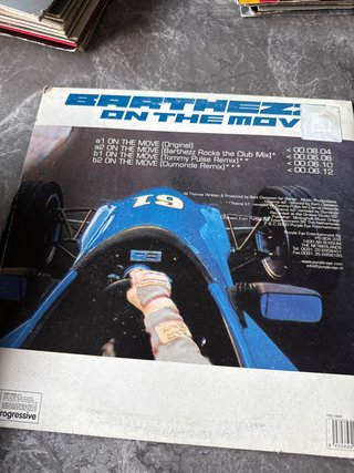 Vinilo Barthez On The Move Remember Dance