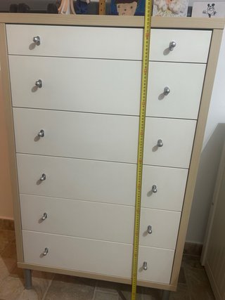 Cómoda 6 cajones haya Ikea Modelo Magiker